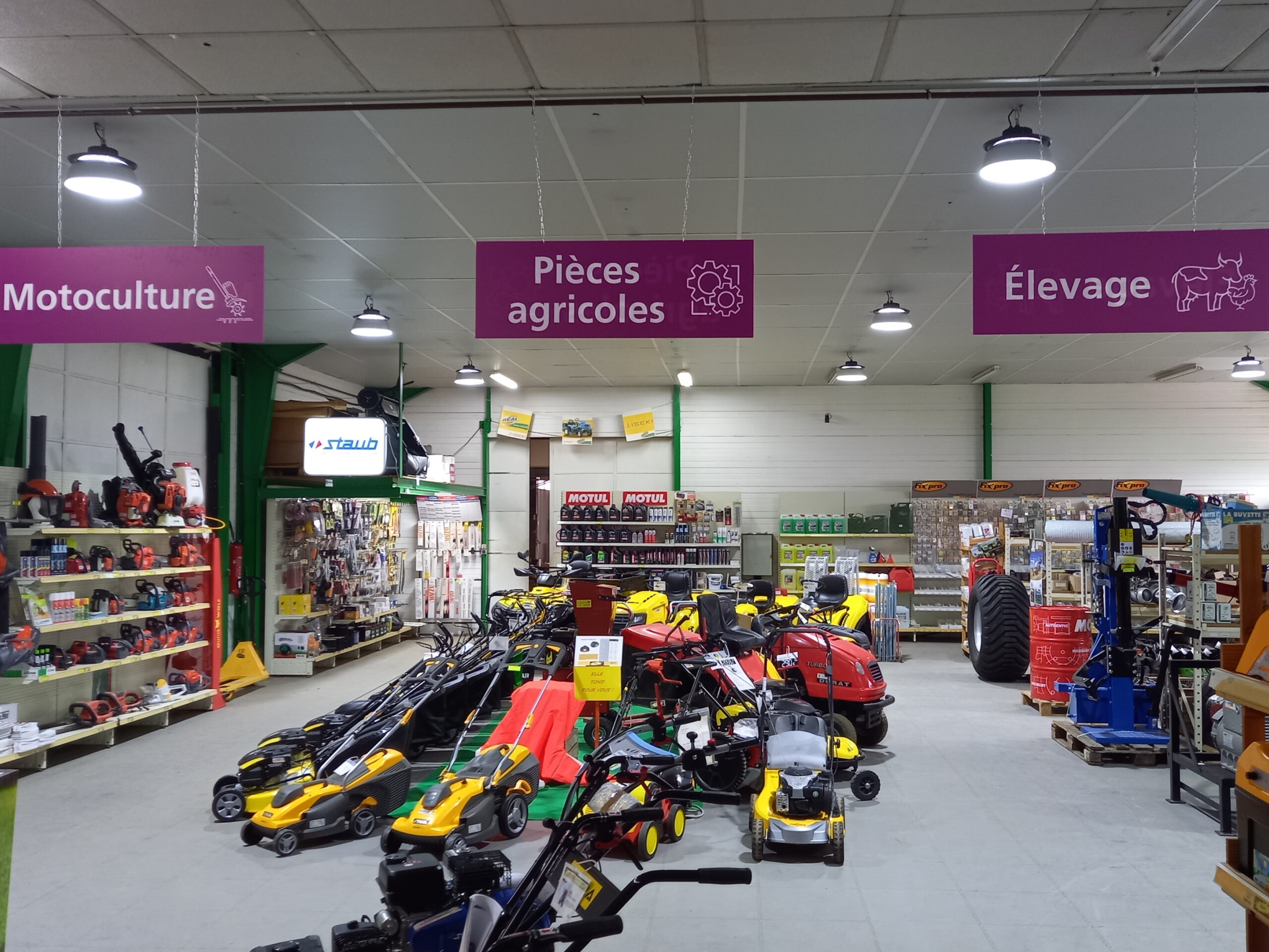 panneaux suspendus - aménagement de votre point de vente