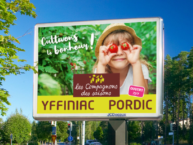 Recrutez de nouveaux clients : affiche 4x3