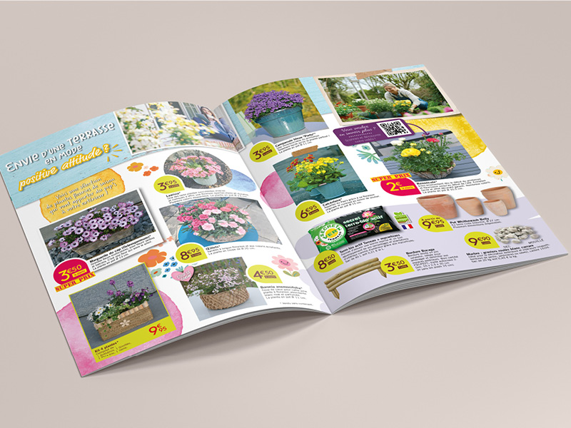 Recrutez de nouveaux clients : dépliant 8 pages