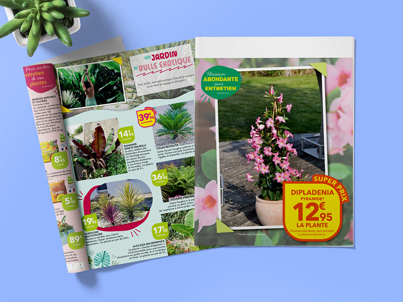 Recrutez de nouveaux clients : dépliant mai