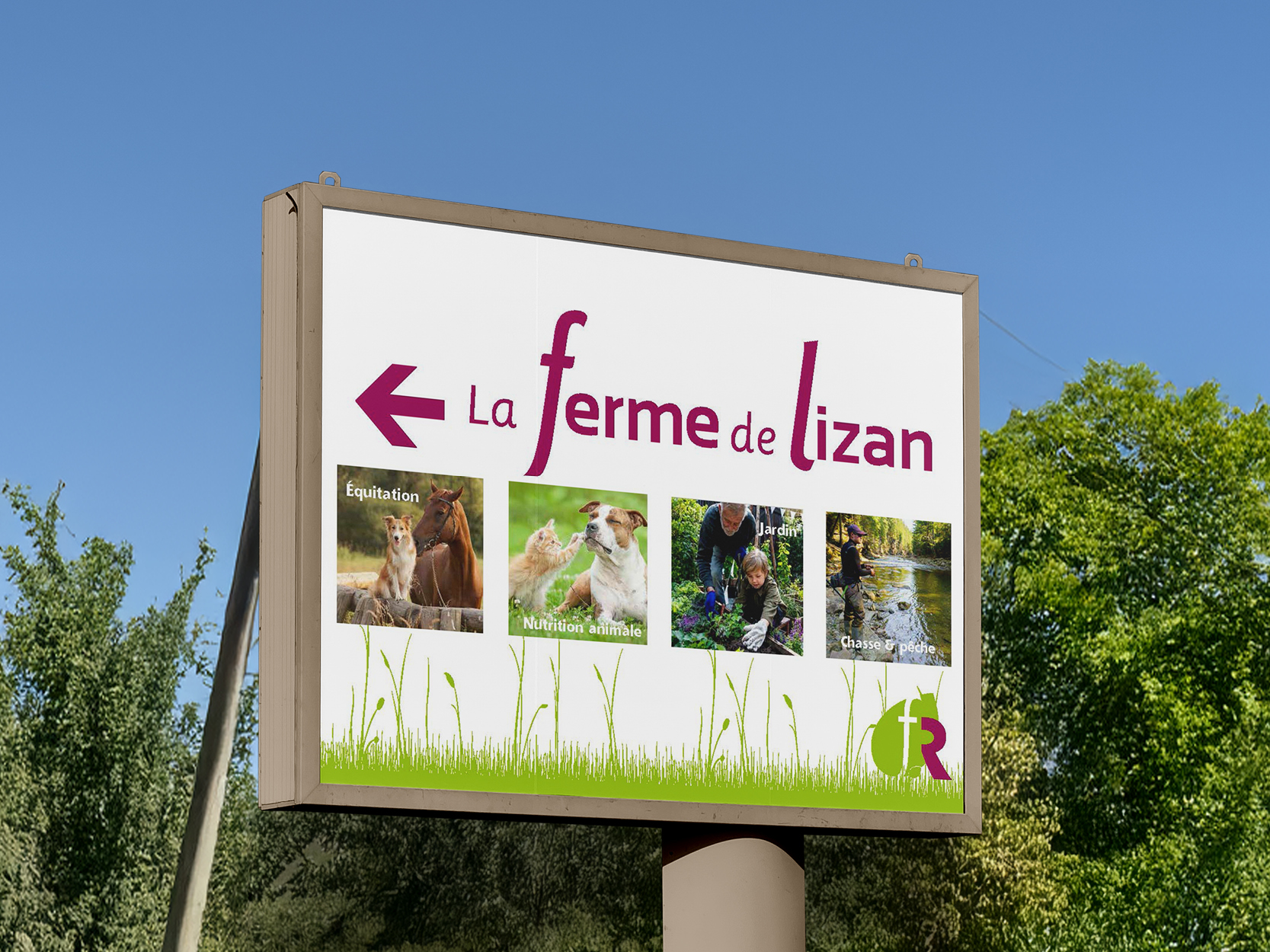Habillage de tête de gondole valorisant les produits en magasin - aménagement de votre point de vente
