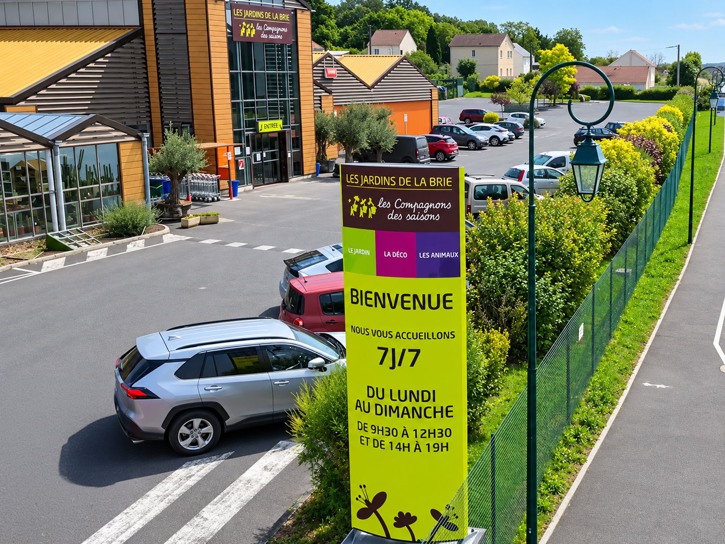 totem - aménagement de votre point de vente